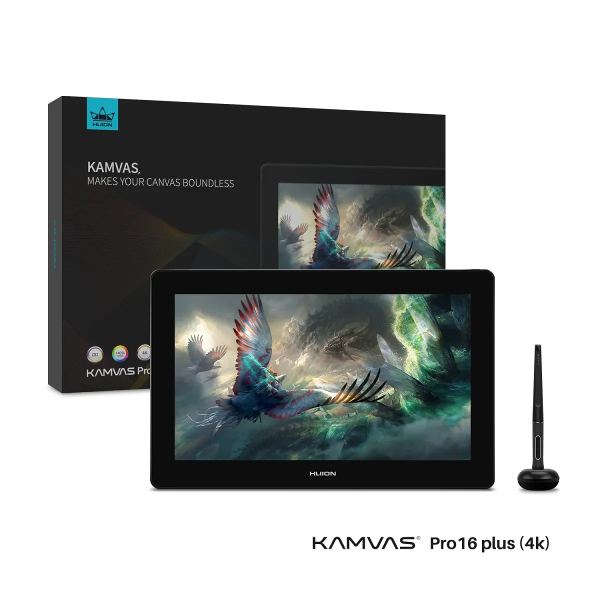 HUION Kamvas Pro 16 Plus(4K) 液晶ペンタブレット