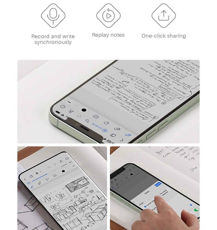 Huion Note X10 Smart Electronic Digital Notebook with Pen
