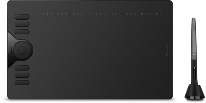 Huion HS610 クリエイティブペンタブレット Huion HS610 Graphics Drawing Tablet with Touch Ring | Huion