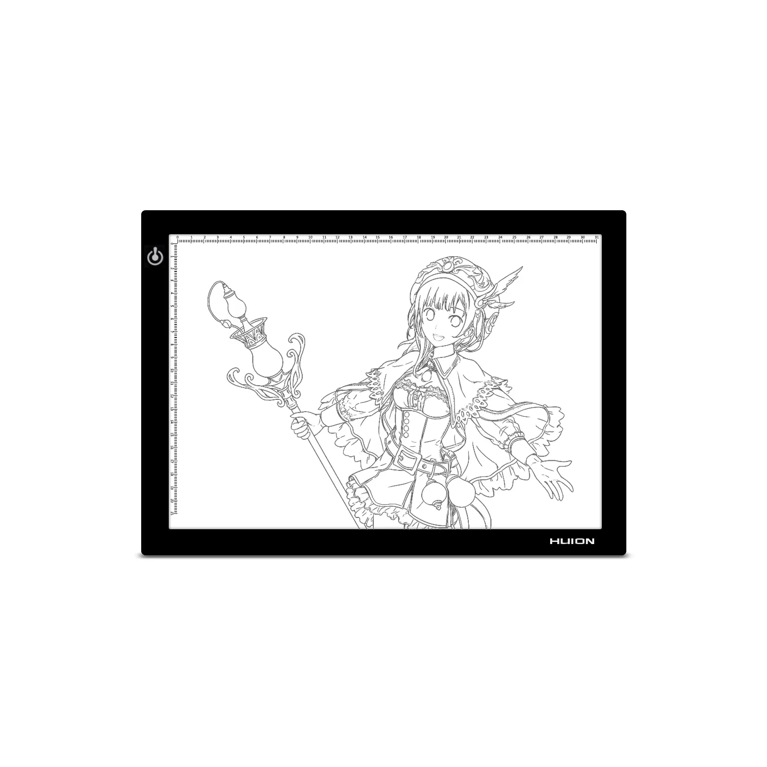 Light Box Drawing Pad, Tracing Board with Type-C Charge Cable and  Brightness Adjustable for Artists, AnimationDrawing, Sketching, Animation,  X-ray