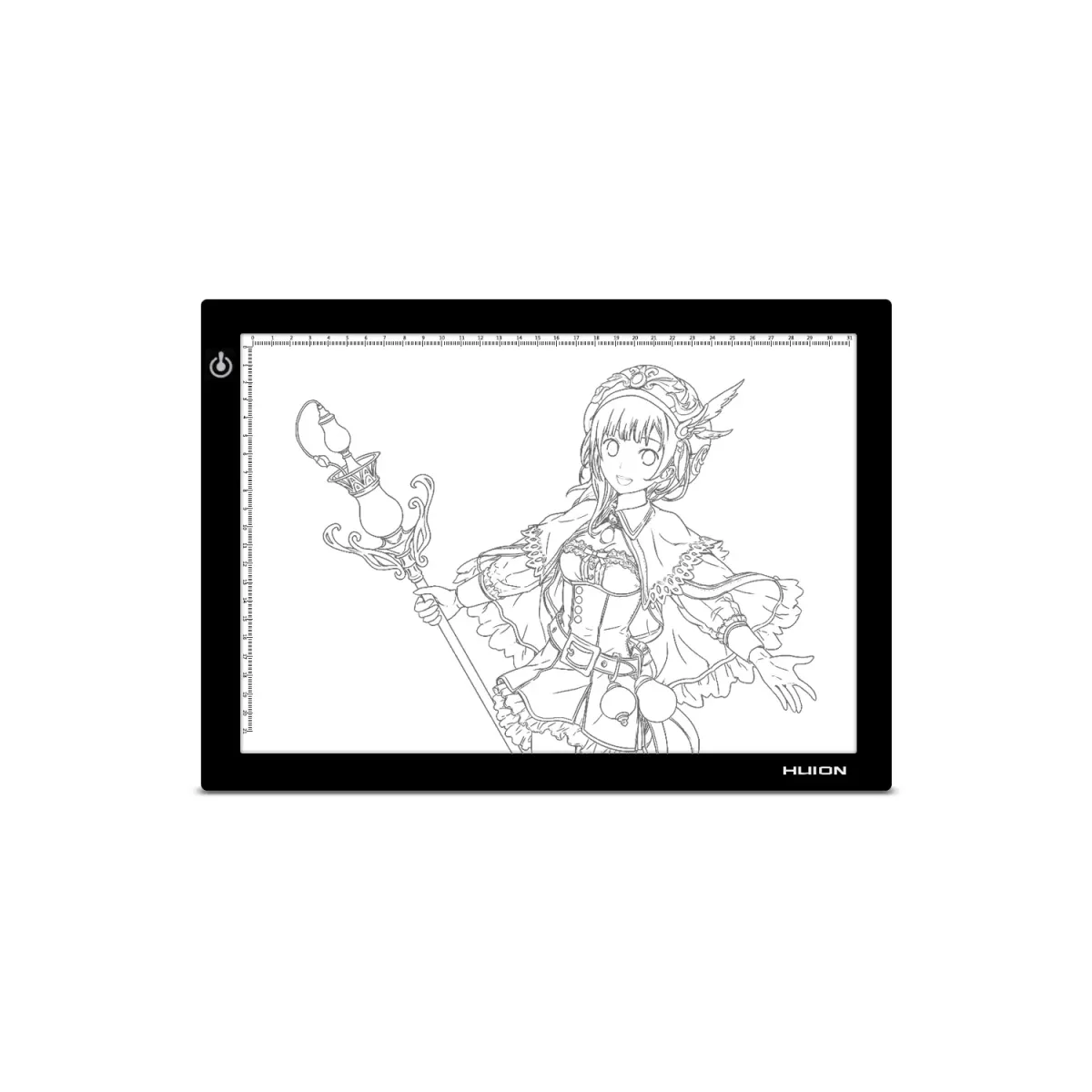 Huion L4S 17.7 Inches LED Light Box A4 Ultra-thin USB Powered Adjustable Light  Pad for Tracing +Gift Anti-fouling Glove