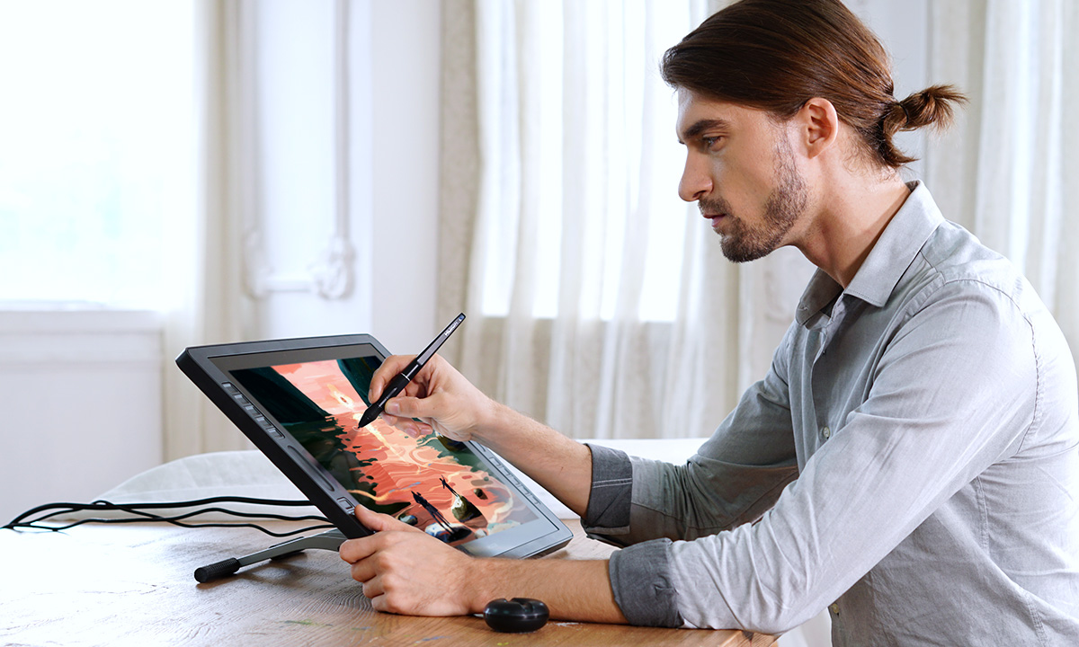 עט דיגיטלי ללא סוללה עבור לוחות גרפיים PW500 מבית Huion